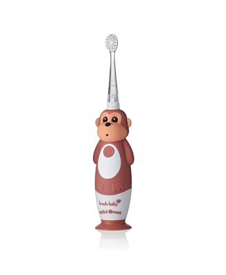 Brush Baby Wildones Monkey Kids Electric Rechargeable Toothbrush Childrens Electric Toothbrush Animal Character Toothbrush