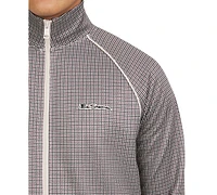 Ben Sherman Men's Houndstooth Track Jacket