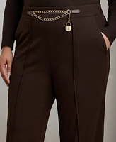 Lauren Ralph Plus Wide-Leg Pants