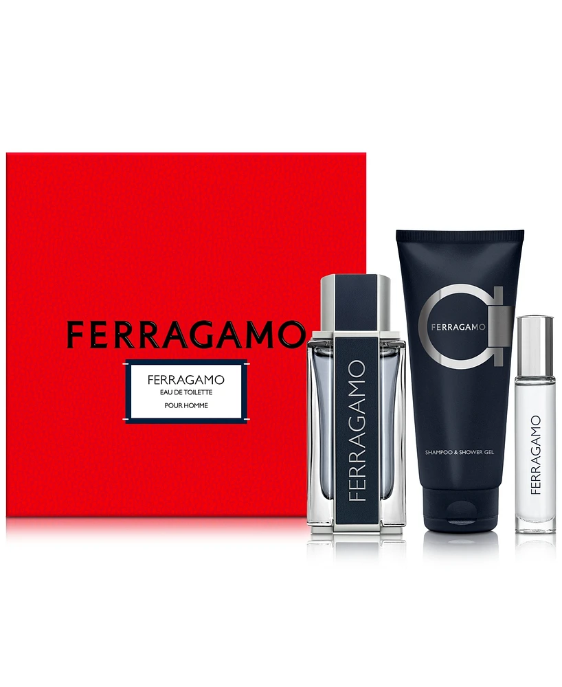 Salvatore Ferragamo Men's 3-Pc. Ferragamo Eau de Toilette Gift Set