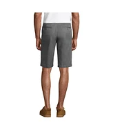 Lands' End Men's 11" Plain Front Blend Chino Shorts