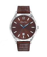 Mathey Tissot Men's Urban Brown Dial Watch - H411AM