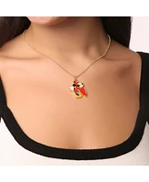 Disney Minnie & Mickey Mouse 2 Piece Necklace Set