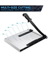 Yescom 15" Cut Length B4 Paper Cutter Guillotine 12 Sheet Cutting Machine Photo Trimmer