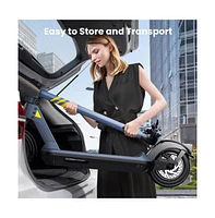 Hurtle Foldable Electric Scooter - Upgraded Inner Honeycomb Solid Tire Foldable Commuter