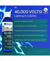 Trace Minerals 40,000 Volts Liquid Electrolyte Concentrace Drops | Supports Normal Body Hydration, Muscle Stamina and Energy | Ionic Minerals, Magnesi