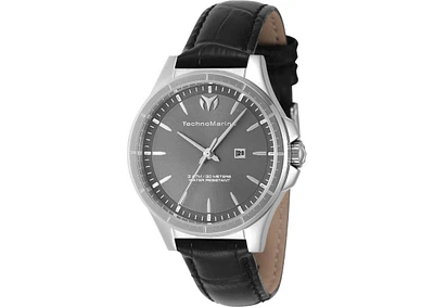 TechnoMarine Women's Tm-822040 MoonSun Quartz 3 Hand Charcoal
