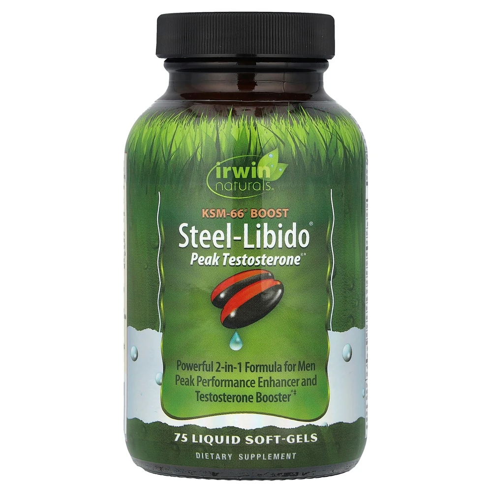 Irwin Naturals Steel-Libido Peak Testosterone - 75 Liquid Soft