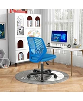 Costway Height-adjustable Ergonomic Kids Desk Chair with Universal Casters Working