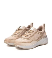 Xti Women's Lace-Up Suede Sneakers By