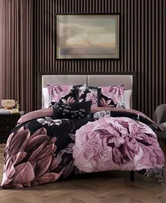 Bebejan Midnight Meadow 100 Cotton Sateen 5 Piece Reversible Comforter Set