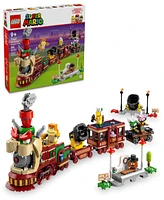 Lego Super Mario The Bowser Express Train Toy Playset and Mario Toy 71437 Building Set, 1392 Pieces