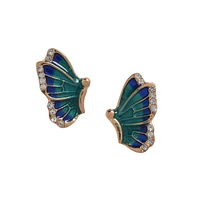 Sohi Women's Butterfly Stud Earrings