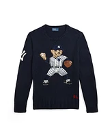 Polo Ralph Lauren Big Boys Yankees Bear Sweater