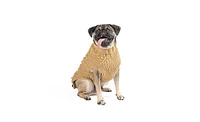 Chilly Dog S Camel Alpaca Cable Knit