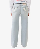 True Religion Women's Bobbi Baggy Super T Flap Jean