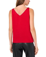 Vince Camuto Women's Rhinestone-Trim V-Neck Tank