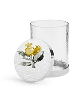 Michael Aram Pomegranate Silver and Gold Canister