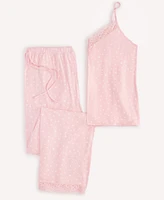 State of Day Women's Lace-Trim Camisole Pajama Set, Xs-3X, Created for Macy's