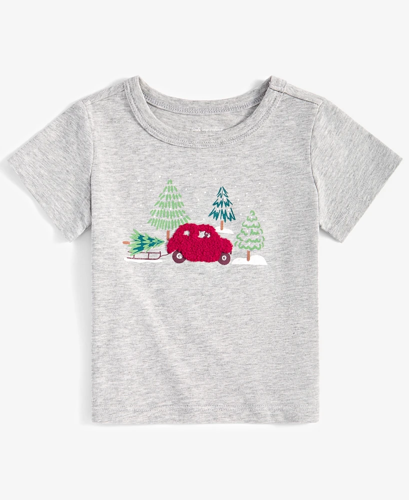 First Impressions Baby Boys Short-Sleeve Driving Ant Graphic T-Shirt, Exclusively at Macy's