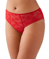 Wacoal Women's Lifted In Luxury Lace Hipster Underwear 845433