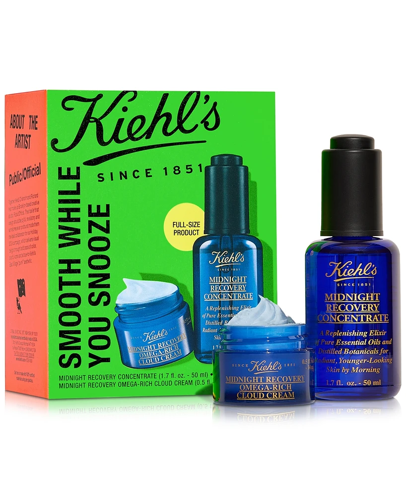 Kiehl's Since 1851 2-Pc. Smooth While You Snooze Skincare Set