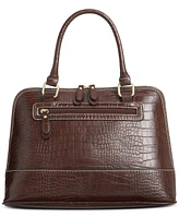 Giani Bernini Croc Dome Medium Satchel