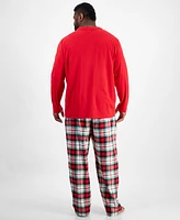 Holiday Lane Big & Tall Winterton Plaid Mix It Matching Family Pajamas Set, Created for Macy's