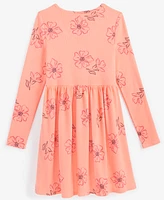 Epic Threads Little & Big Girls Long-Sleeve Blooms Dress, Created for Macy's