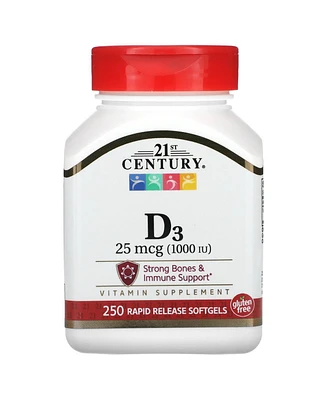 21st Century Vitamin D3 mcg ( 000 Iu