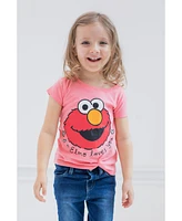 Sesame Street Toddler Girls 3 Pack T-Shirts to (12 Months