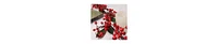 Floral Home 6' Red Berry Garland - Lifelike Christmas Holiday Decor for Home & Events