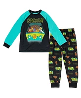 Scooby-Doo Boys Scooby Doo Pullover Pajama Shirt and Pants Sleep Set to