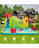 Inolait Inflatable Splash Jump Slide Water Bounce without Blower