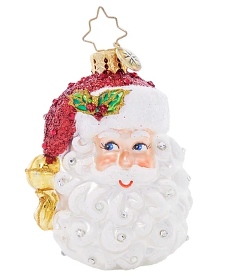 Christopher Radko Sparkling Santa Nick Gem Ornament