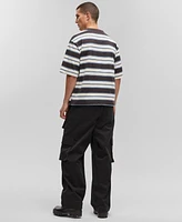 Mode of One Men's Relaxed-Fit Stripe T-Shirt, Created for Macy's