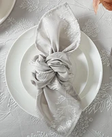 Laura Ashley Raised Woven Napkin Set of 6, 18" x 18"