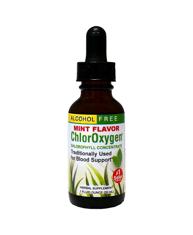 Trace Minerals Herbs Etc. ChlorOxygen Mint, 1 Fz