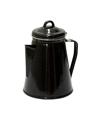 Stansport Enamel Percolator Coffee Pot 8 Cup