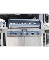 Monument Grills 6 Burner Stainless Steel Denali Series Smart Grill