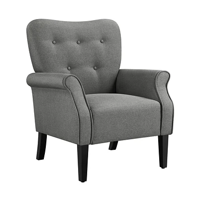 Yaheetech Modern Accent Chair Upholstered Single Sofa