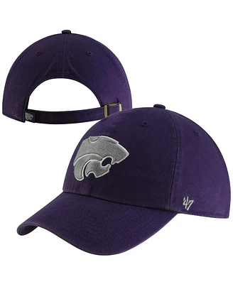 '47 Brand Men's Purple Kansas State Wildcats Vintage Clean Up Adjustable Hat