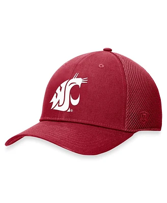 Top of the World Men's Crimson Washington State Cougars Spacer Flex Hat