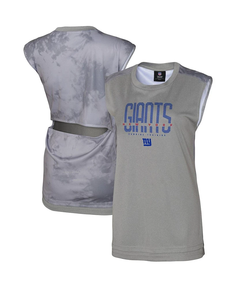 Outerstuff Women's Gray New York Giants No Sweat Tank Top