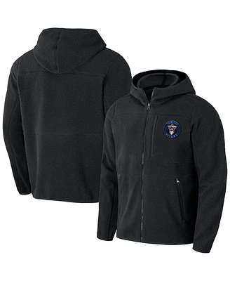 Fanatics Men's Black Tennessee Titans Sherpa Full-Zip Hoodie