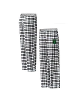 Concepts Sport Women's Black Austin Fc Sienna Flannel Pants