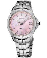 Seiko Women's Coutura Stainless Steel Bracelet Watch 34mm