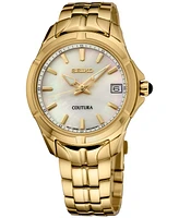 Seiko Women's Coutura Gold-Tone Stainless Steel Bracelet Watch 34mm