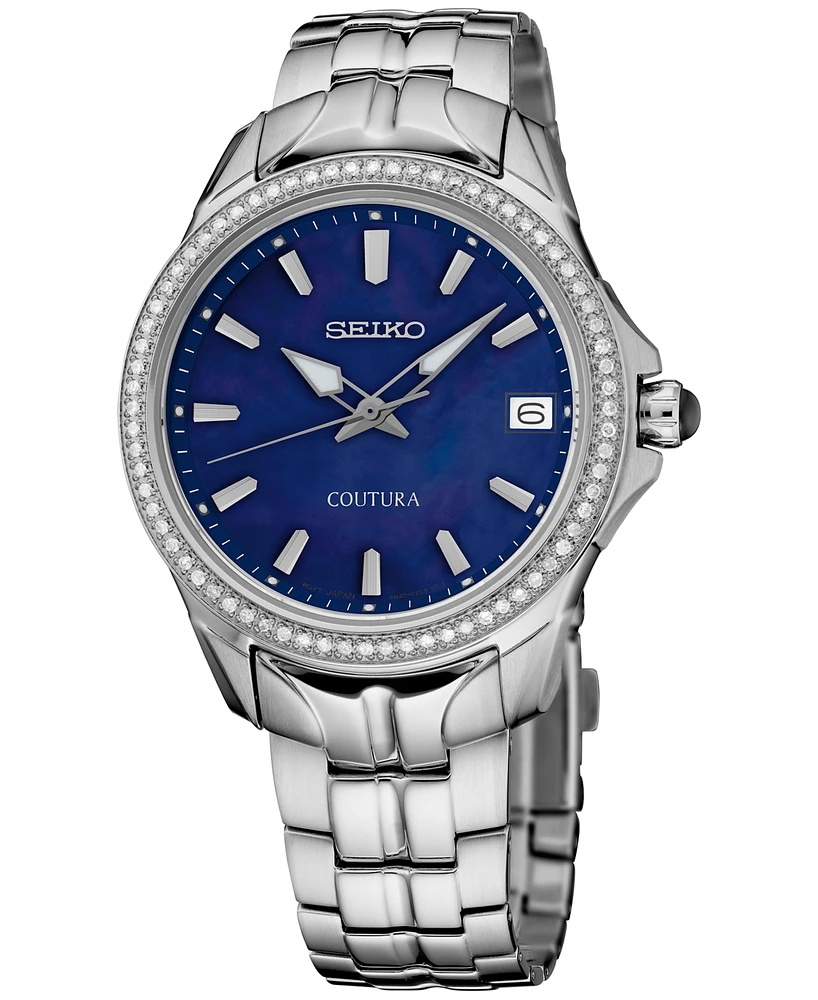 Seiko Women's Coutura Stainless Steel Bracelet Watch 34mm