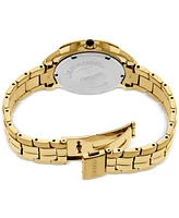 Seiko Women's Coutura Diamond (1/4 ct. t.w.) Gold-Tone Stainless Steel Bracelet Watch 34mm